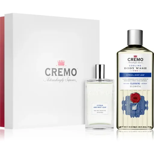 Cremo Set Citrus and Mint dárková sada pro muže