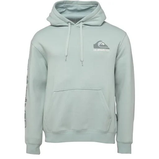 Quiksilver OMNI LOGO Pánská mikina, světle modrá, velikost