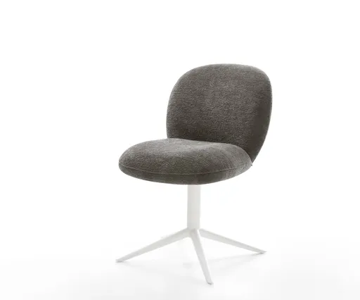 Jídelní židle Nube-Flex bouclé měkký tmavě béžová křížová