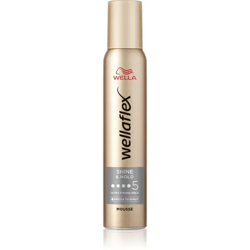 Wella Wellaflex Shine & Hold pěnové tužidlo pro lesk 200 ml