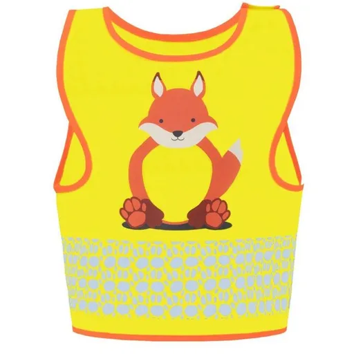 Korntex Dětská reflexní vesta se zvířátky - Liška | 3-4 roky