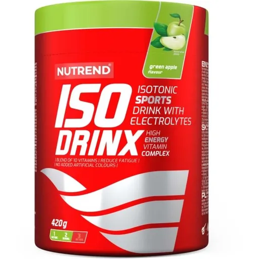 Nutrend ISODRINX 420 G JABLKO Sportovní nápoj, , velikost 420 G