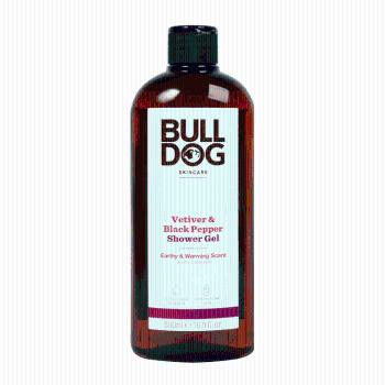 BULLDOG vetiver & black pepper shower gel 500 ml