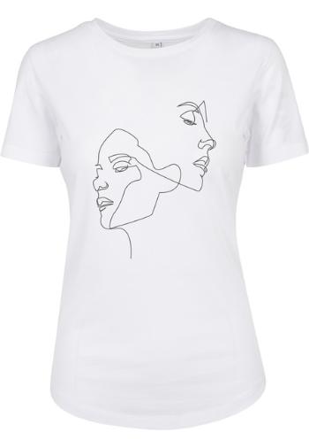 Mr. Tee Ladies One Line Fit Tee white - XS