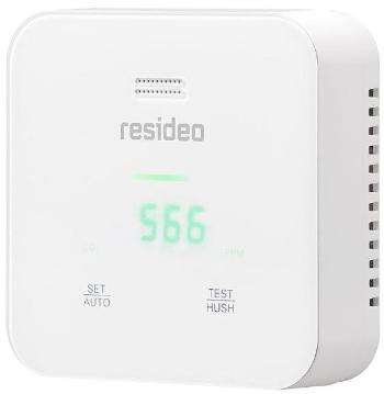 Detektor Honeywell Home Resideo R200C2-E, Detektor, CO2 monitor, 10 év garancia, CZ, SK, HU hang