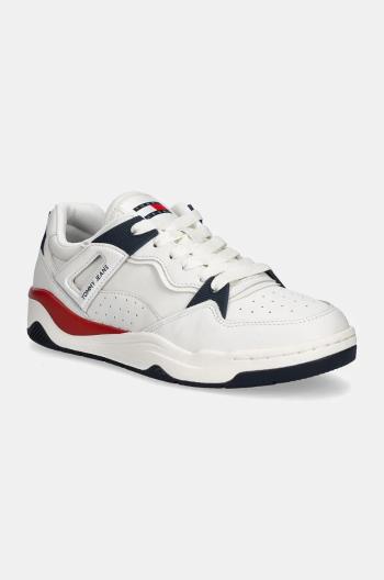 Sneakers boty Tommy Jeans TJM ULTRA BASKET SNEAKER bílá barva, EM0EM01493