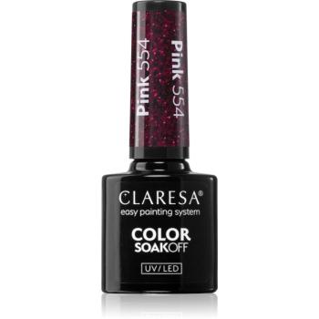 Claresa SoakOff UV/LED Color Warm Feelings gelový lak na nehty odstín 5 g