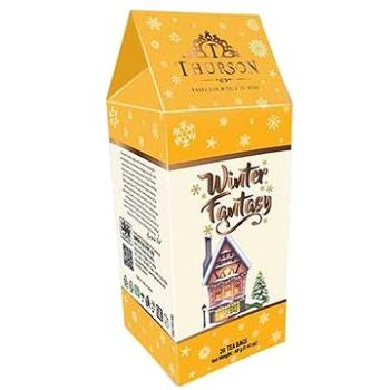 Thurson Winter Fantasy YELLOW, zelený čaj 40g (20 sáčků) (4792055029179)