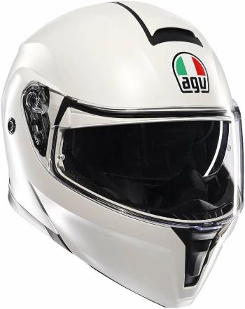 AGV Streetmodular Matt Materia White 2XL Přilba