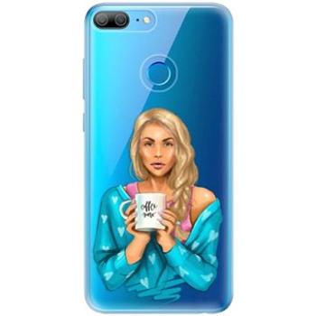 iSaprio Coffe Now - Blond pro Honor 9 Lite (cofnoblo-TPU2-Hon9l)