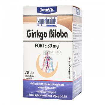 JutaVit Ginkgo Biloba Forte 80 mg kapszula 70 db