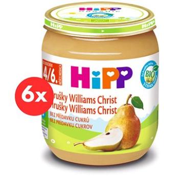 HiPP BIO Hrušky Williams-Christ 6× 125 g (4062300281042)