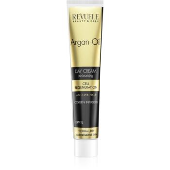 Revuele Argan Oil Day Cream regenerační denní krém na obličej SPF 15 50 ml