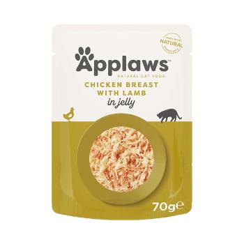 Applaws Cat Jelly Kuřecí s jehněčím kapsička 70 g