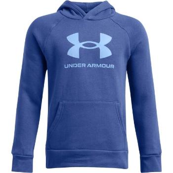 Under Armour RIVAL Chlapecká mikina, modrá, velikost