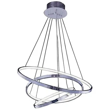 Azzardo AZ2989 - LED Stmívatelný lustr na lanku WHEEL LED/80W/230V (94776)