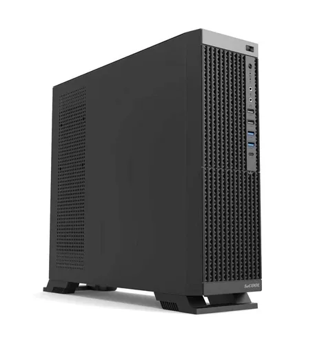 1stCOOL skříň COMPACT 2, Micro Tower, AU, USB 3.0, USB-C, CR, 1x 60mm Fan, černá