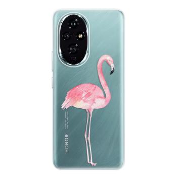 Odolné silikonové pouzdro iSaprio - Flamingo 01 - Honor 200