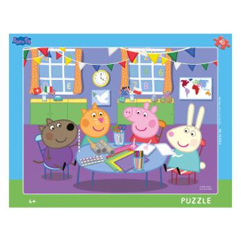 Puzzle deskové Peppa Pig ve školce 40 dílků