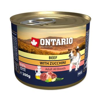 Ontario Hovězí s cuketou konzerva 200 g