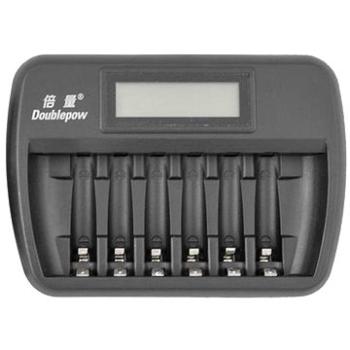 OXE Battery Charger AA / AAA na 6 ks, s displejem (572002)