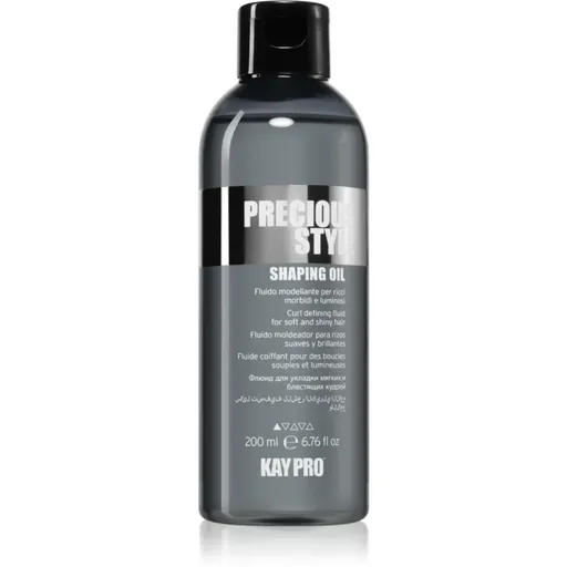 Kaypro Precious Style Shaping Oil hydratační fluid pro vlnité a kudrnaté vlasy 200 ml
