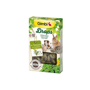 Gimbi Drops grain free pro hlodavce s pampeliškou 50 g