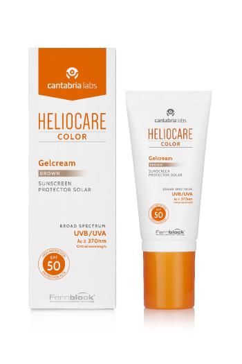 Heliocare Tónovaný gelkrém odstín Brown SPF 50 50 ml