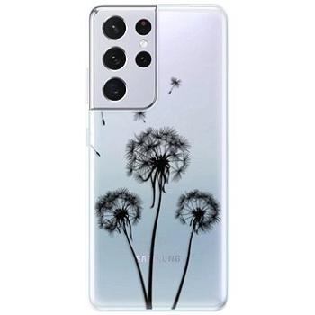 iSaprio Three Dandelions - black pro Samsung Galaxy S21 Ultra (danbl-TPU3-S21u)