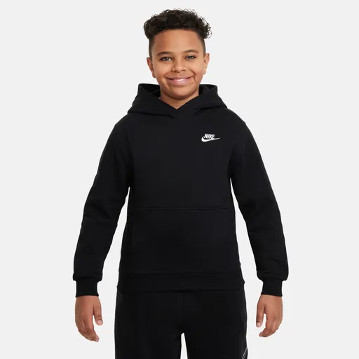 Nike Sportswear Club Fleece Big Kids Pullover Hoodie XS