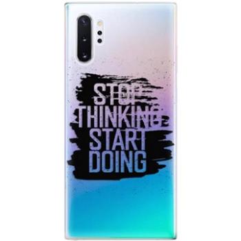 iSaprio Start Doing - black pro Samsung Galaxy Note 10+ (stadob-TPU2_Note10P)