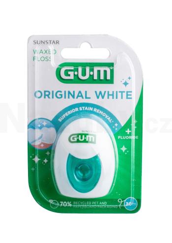 GUM Original White zubní nit bělící 30 m