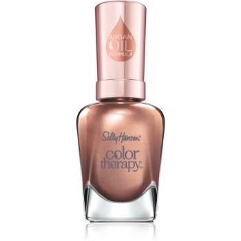 Sally Hansen Color Therapy pečující lak na nehty odstín 194 Burnished Bronze 14.7 ml