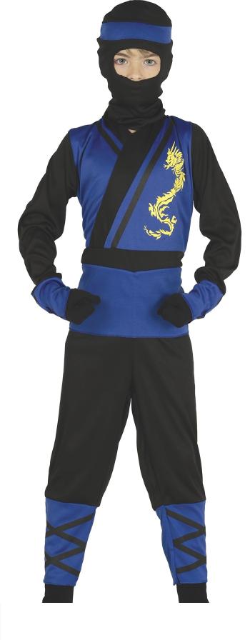 Gyerek fiú jelmez - Kék Ninja Méret - gyermek: S: 110 cm