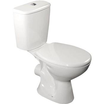 AQUALINE WC kombi mísa zadní odpad LC2154 dvojtlačítko 3/6l (LC2154)