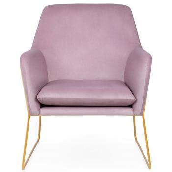 Fotel Milan Bluvel 91/arany