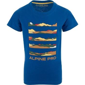 ALPINE PRO IKEFO Gyerek póló, kék, méret 104-110