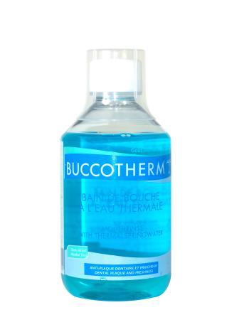 Buccotherm ústní voda bez alkoholu, zelený čaj a brusinka, 300 ml