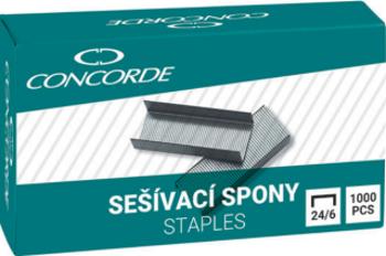 Sešívací spony CONCORDE 24/6, 1000ks