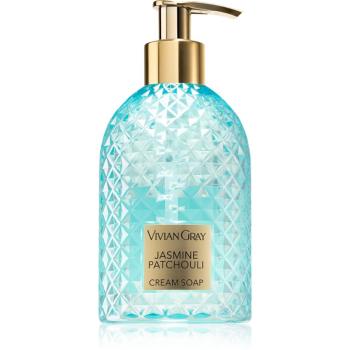 Vivian Gray Gemstone Jasmine & Patchouli krémové mýdlo na ruce 300 ml