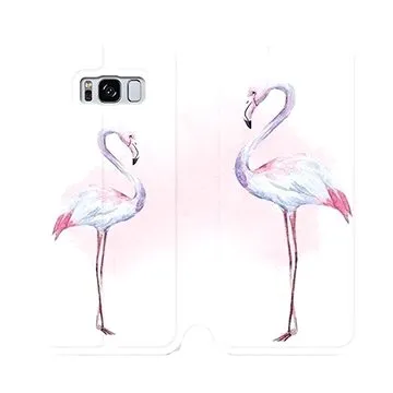Flipové pouzdro na mobil Samsung Galaxy S8 - M005S Plameňáci (5903226029778)