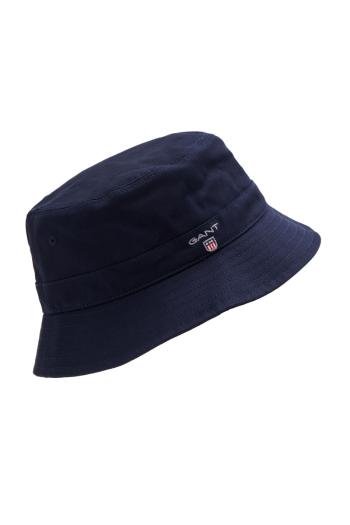 KLOBOUK GANT D1. ORIGINAL SHIELD BUCKET HAT EVENING BLUE