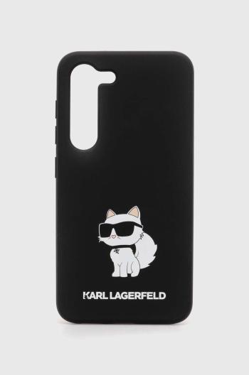 Obal na telefon Karl Lagerfeld S23 S911 černá barva