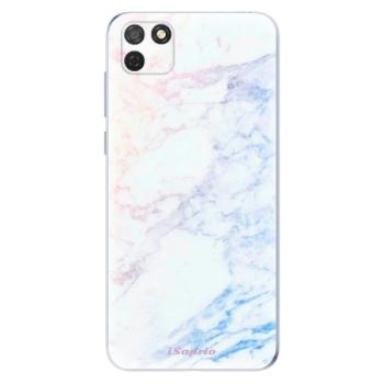 Odolné silikonové pouzdro iSaprio - Raibow Marble 10 - Honor 9S