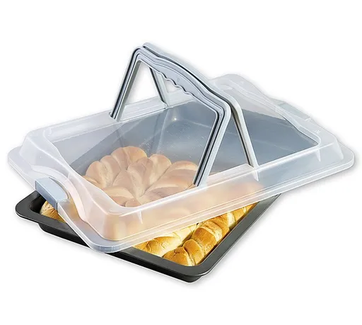 Banquet Plech s nepřilnavým povrchem Culinaria s víkem, 42 x 29 x 4 cm