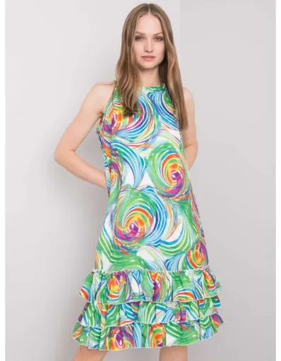 Dámské šaty vzorované Guadalupe RUE PARIS bílé