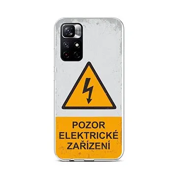 TopQ Kryt Xiaomi Poco M4 Pro 5G silikon Pozor elektrické zařízení 71230 (Sun-71230)