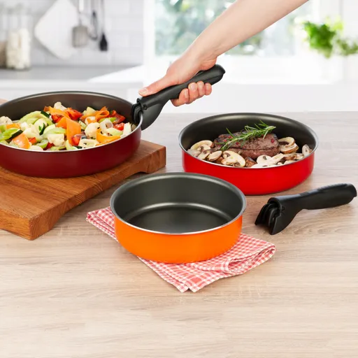 Sada 3 hliníkových pánví Basilico