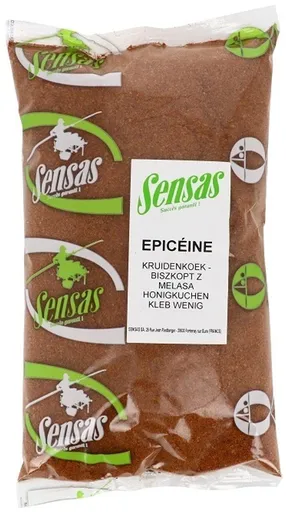 Sensas Přísada do krmení Epiceine (směs sladký perník a biskvity) 1kg,Sensas Přísada do krmení Epiceine (směs sladký perník a biskvity) 1kg