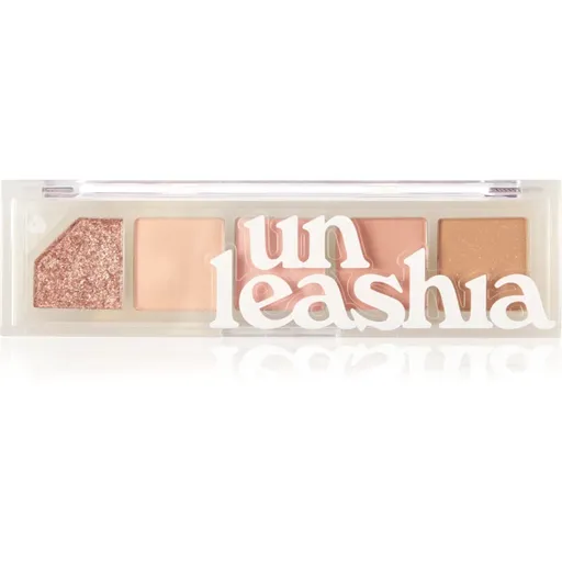 Unleashia Mood Shower Eye Palette paletka očních stínů odstín NO.2 Rose Shower 1 ks